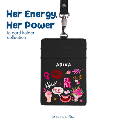 Bloom Brave - ID Card Holder | Lanyard