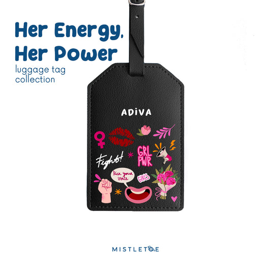 Bloom Brave - Luggage Tag