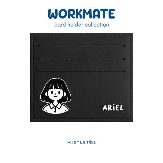 Bobby Girl - Card Holder - Charcoal Black
