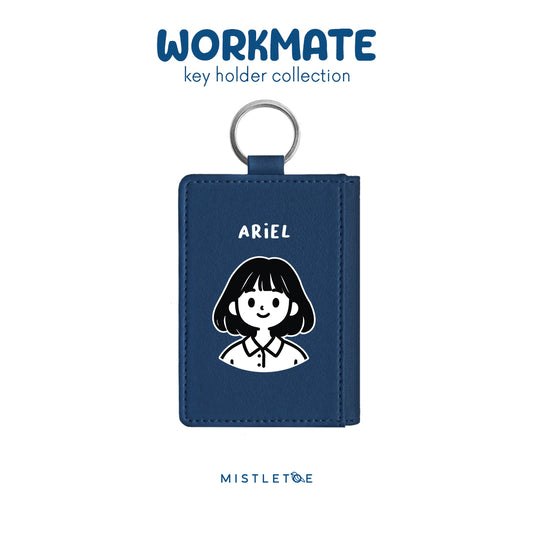 Bobby Girl - Key Holder - Navy Blue