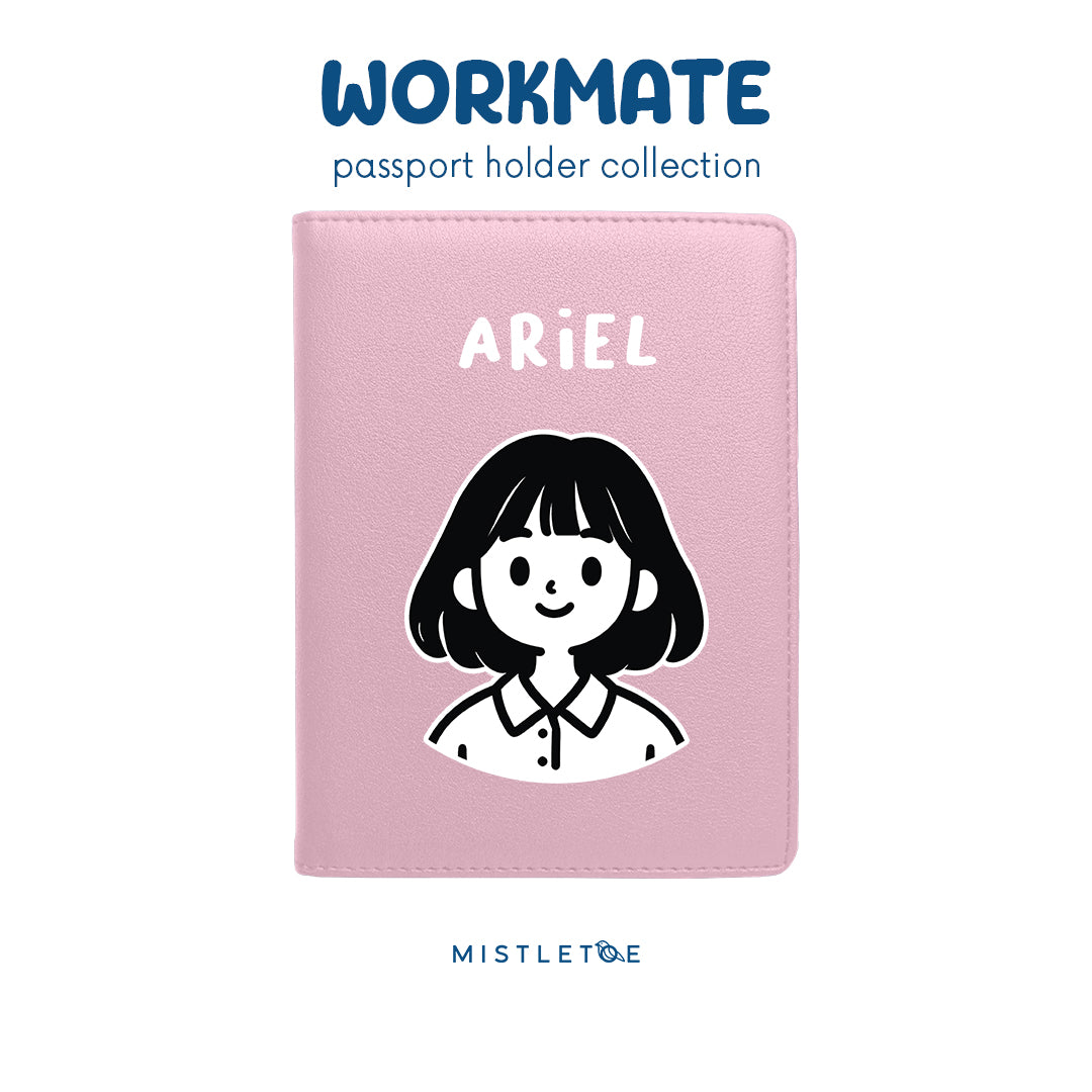 Bobby Girl - Passport Holder - Blossom Pink