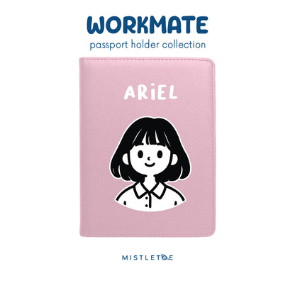 Bobby Girl - Passport Holder - Blossom Pink