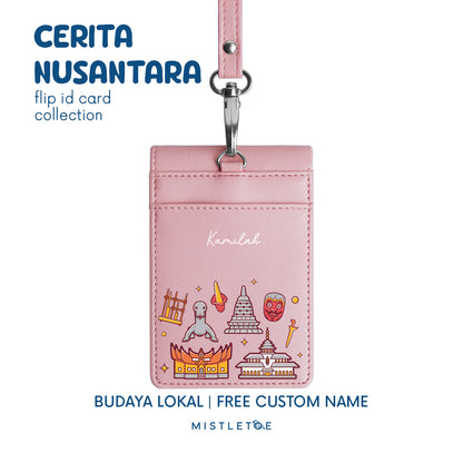 Budaya Lokal - Flip ID Card | Lanyard