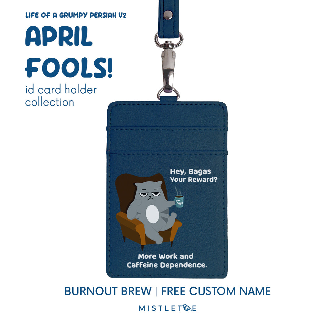Burnout Brew - ID Card Holder | Lanyard