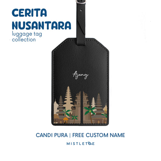 Candi Pura - Luggage Tag