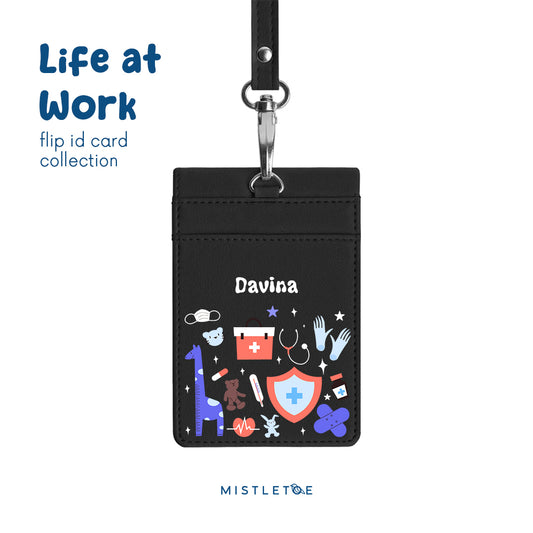 Care & Cuddle - Flip ID Card | Lanyard