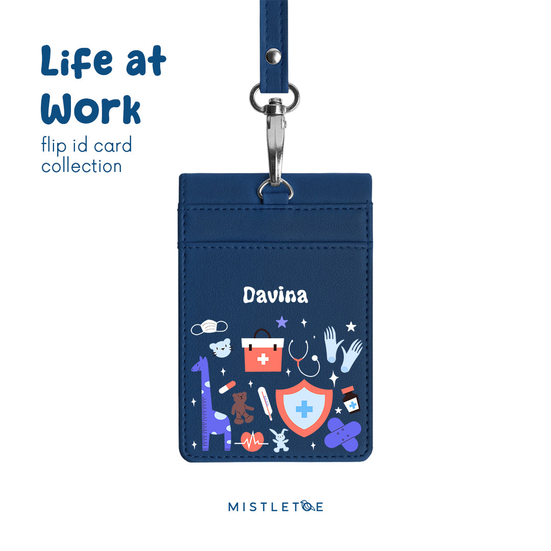 Care & Cuddle - Flip ID Card | Lanyard