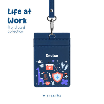Care & Cuddle - Flip ID Card | Lanyard
