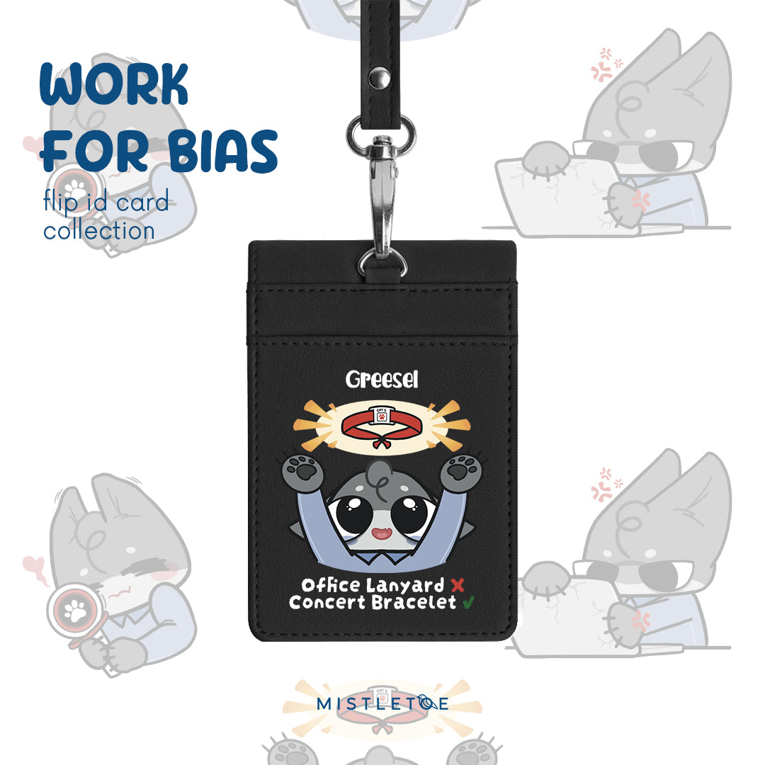 Cat 1 Nih Bos - Flip ID Card | Lanyard