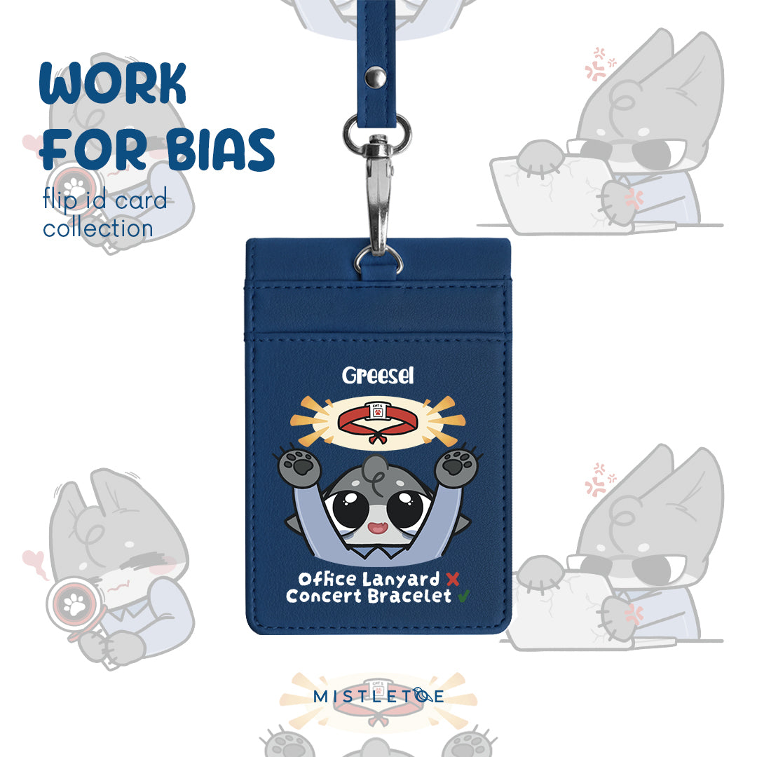 Cat 1 Nih Bos - Flip ID Card | Lanyard