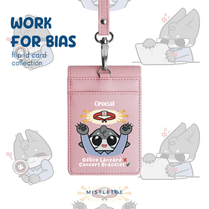 Cat 1 Nih Bos - Flip ID Card | Lanyard
