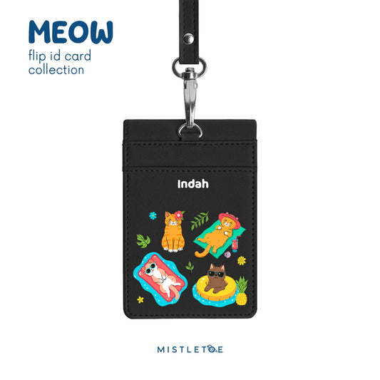 Catcation - Flip ID Card | Lanyard