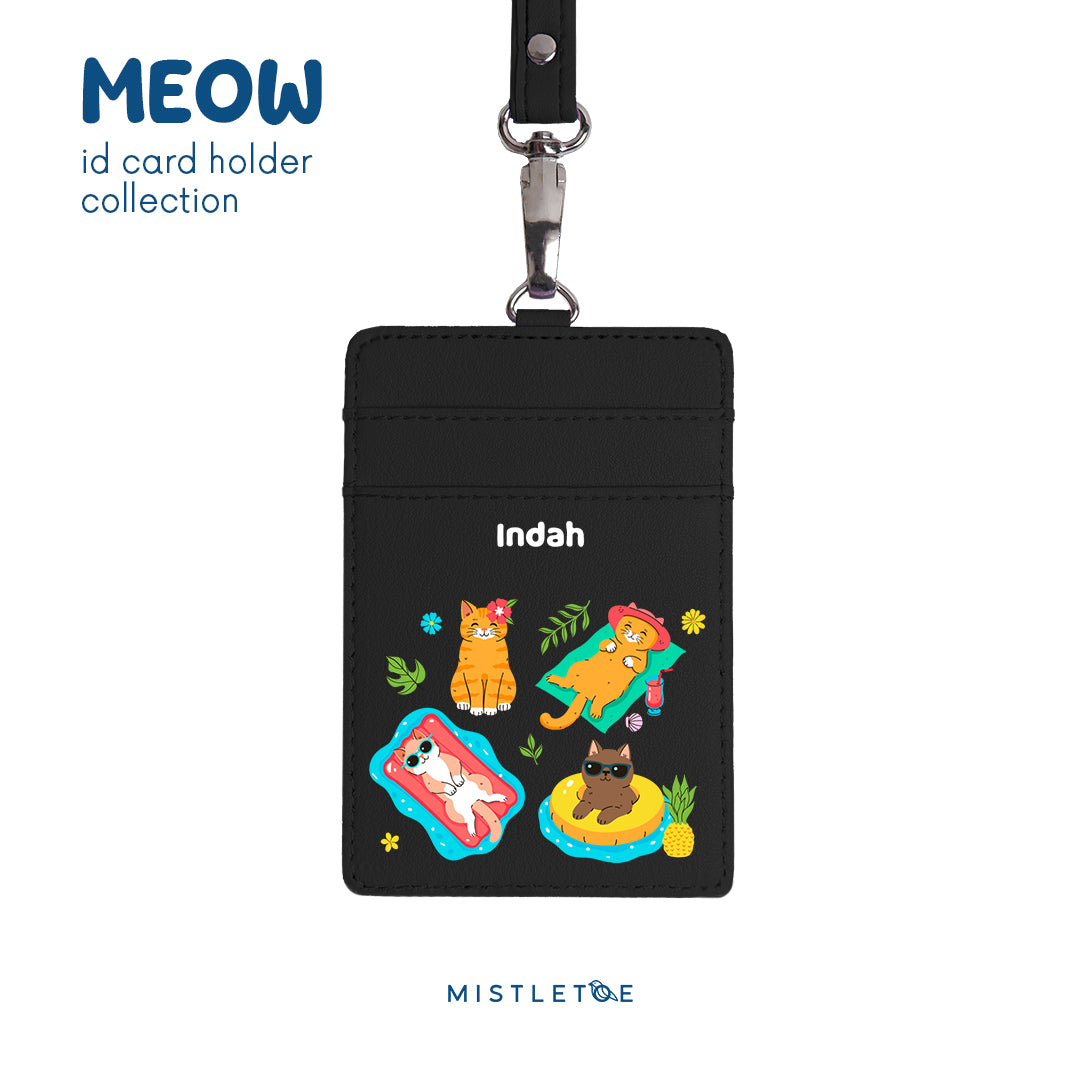 Catcation - ID Card Holder | Lanyard