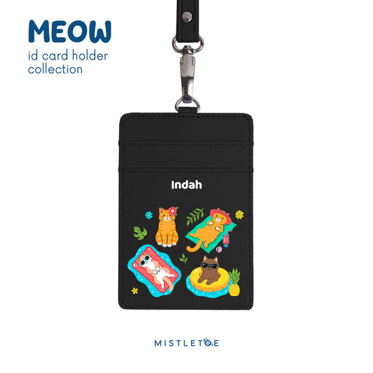 Catcation - ID Card Holder | Lanyard
