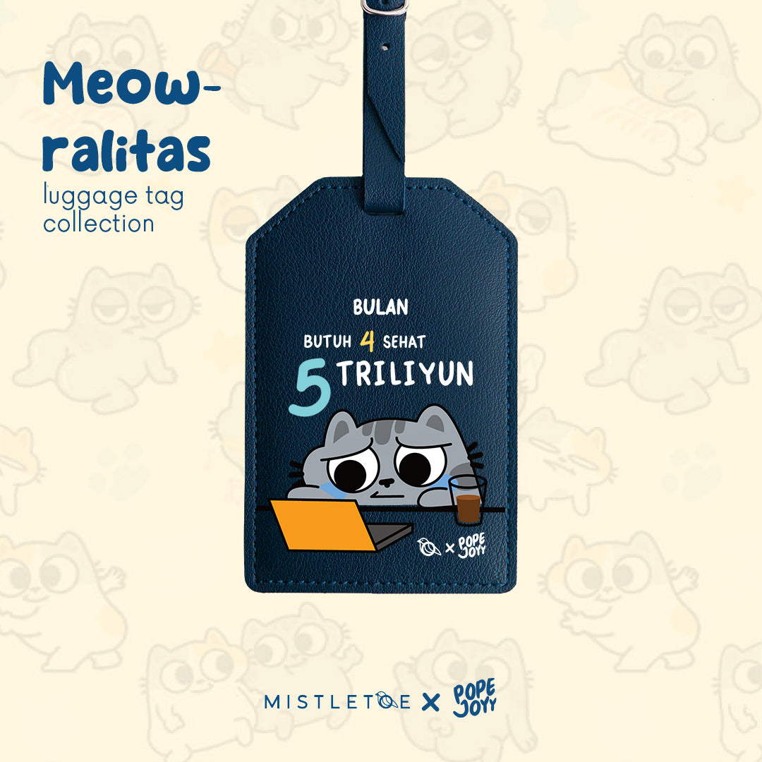 Catporate Slave - Luggage Tag