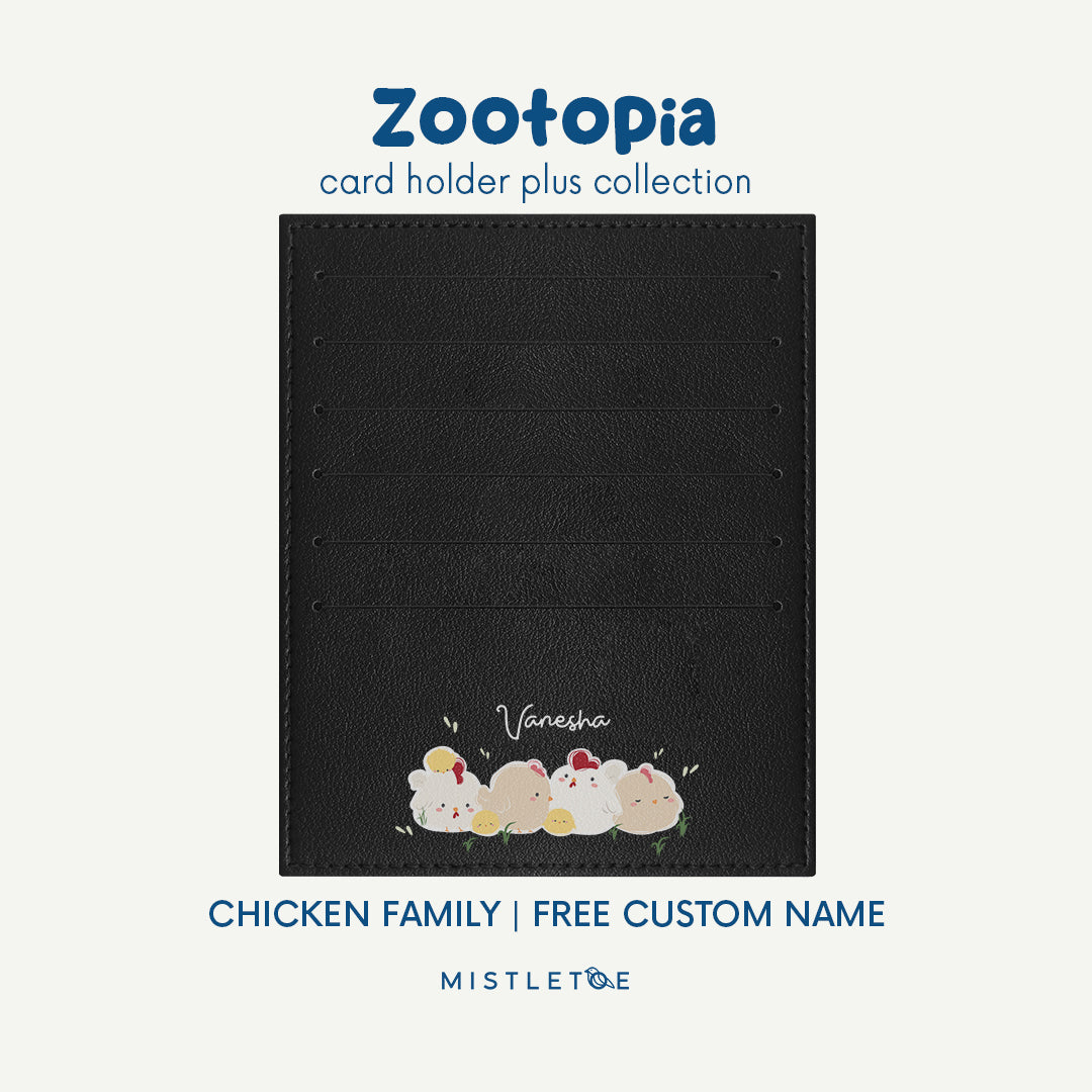 Chicken Family - Card Holder Plus