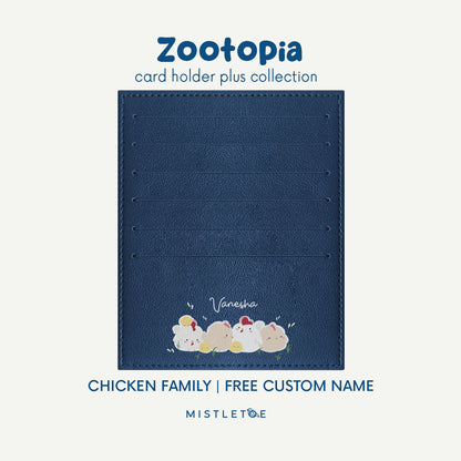 Chicken Family - Card Holder Plus