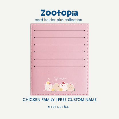 Chicken Family - Card Holder Plus