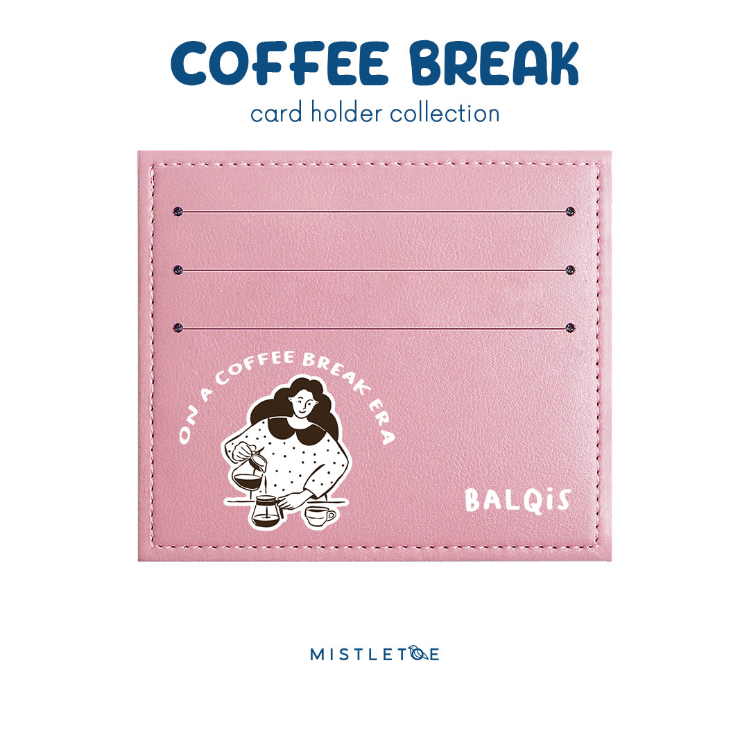 Coffee Break - Card Holder - Blossom Pink