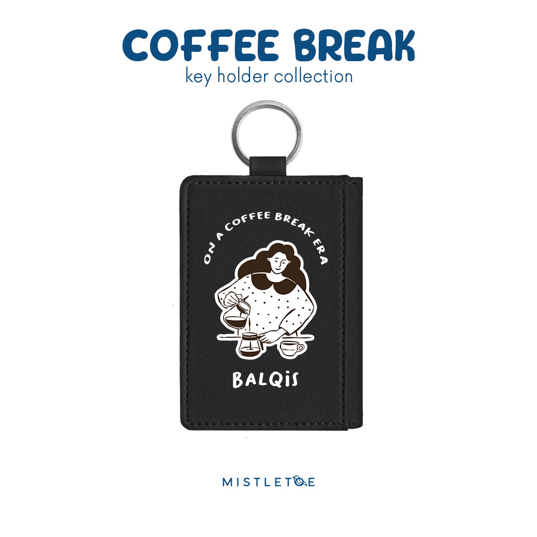 Coffee Break - Key Holder - Charcoal Black