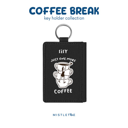 Coffee Please - Key Holder - Charcoal Black