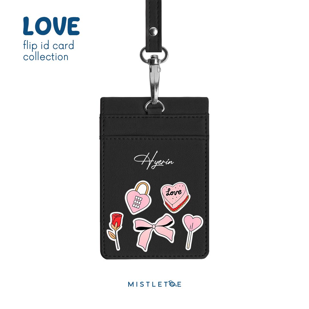 Coquette - Flip ID Card | Lanyard