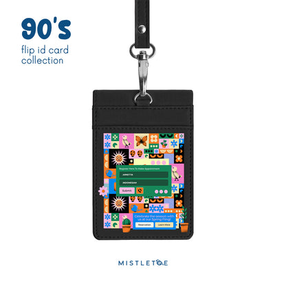 Cosmic Garden - Flip ID Card | Lanyard