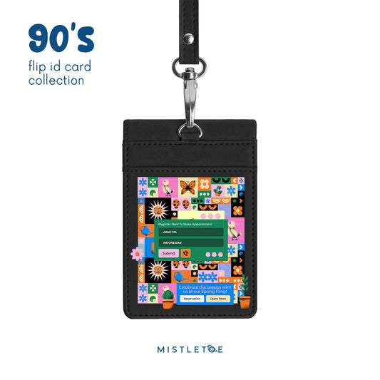 Cosmic Garden - Flip ID Card | Lanyard