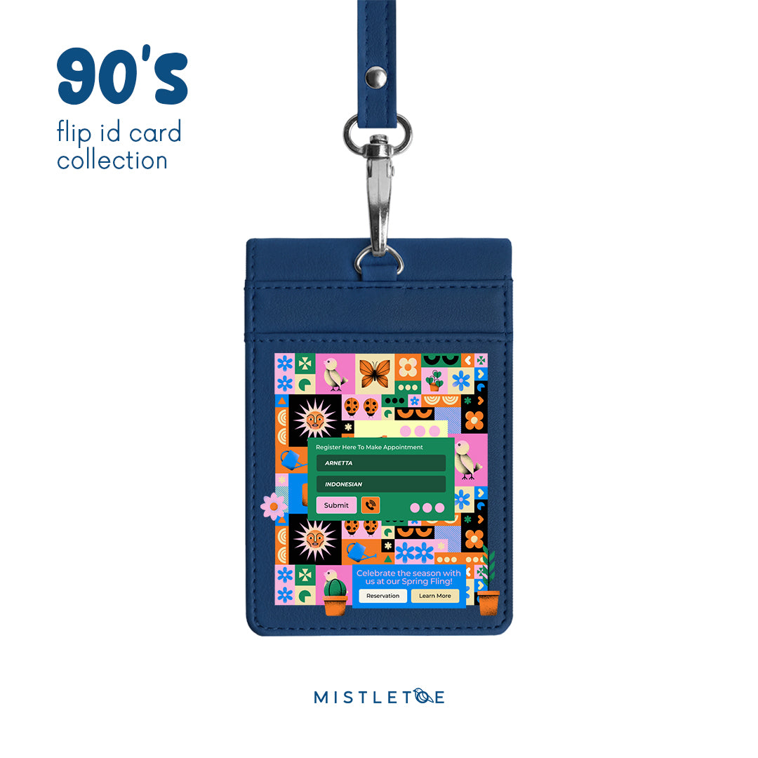 Cosmic Garden - Flip ID Card | Lanyard