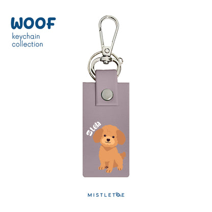 Cute Poodle - Keychain