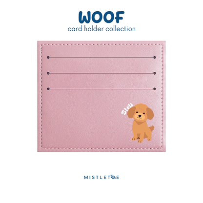 Cute Poodle - Card Holder