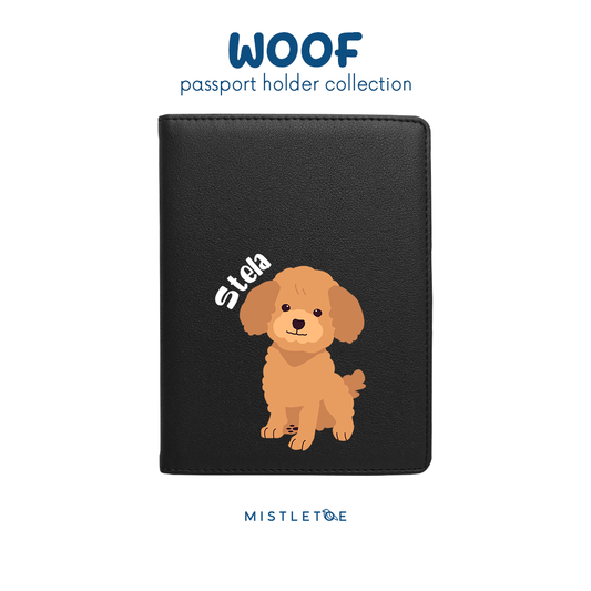 Cute Poodle - Passport Holder