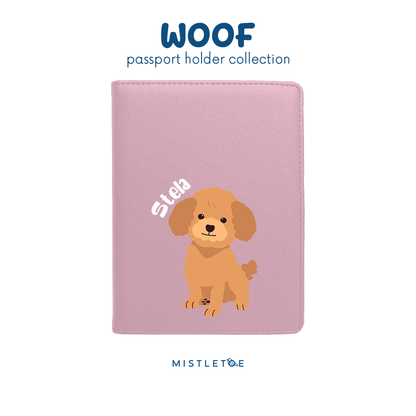 Cute Poodle - Passport Holder
