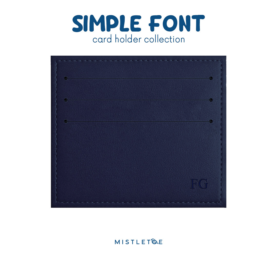 Debossed - Card Holder