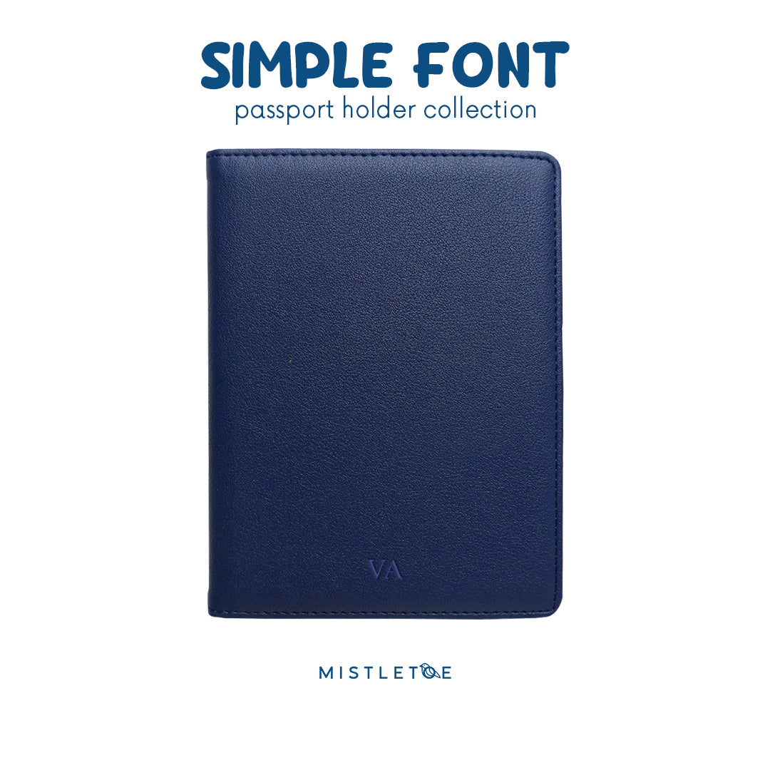 Debossed - Passport Holder