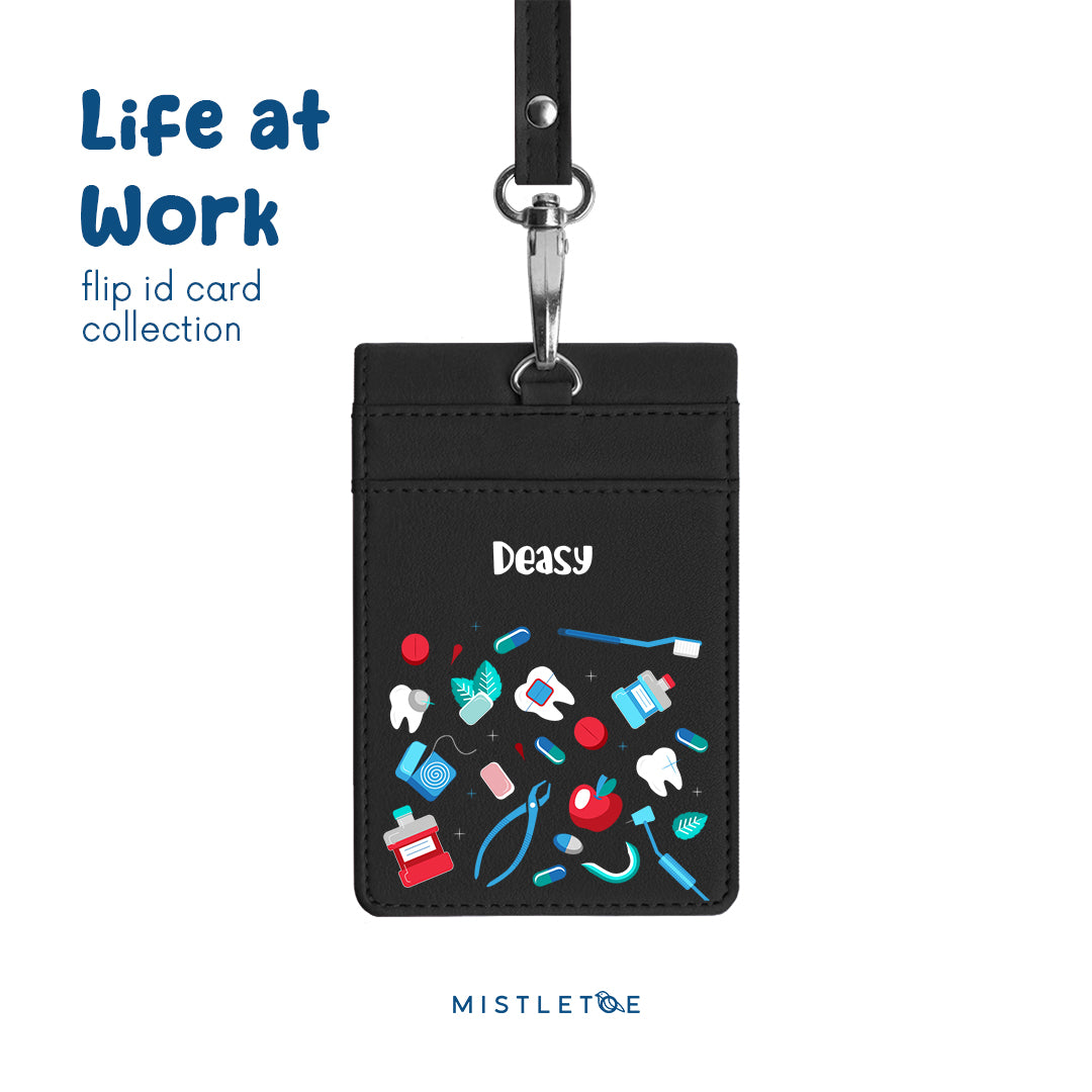 Dental Joy - Flip ID Card | Lanyard