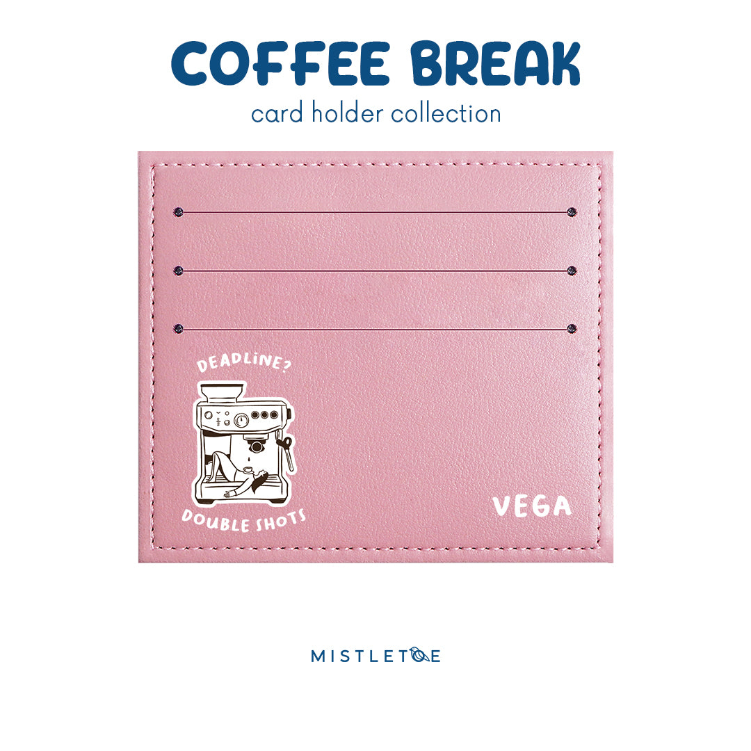 Double Shot - Card Holder - Blossom Pink