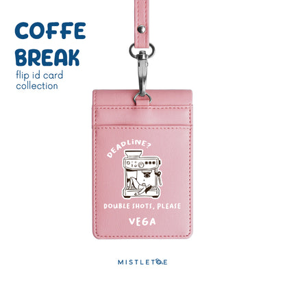 Double Shot - Flip ID Card - Blossom Pink