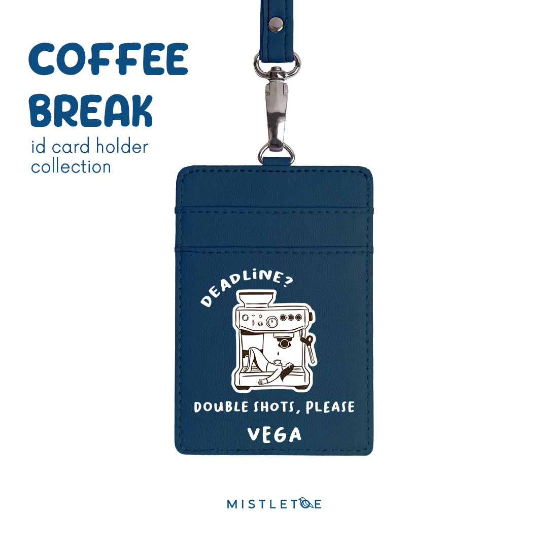 Double Shot - ID Card Holder - Navy Blue