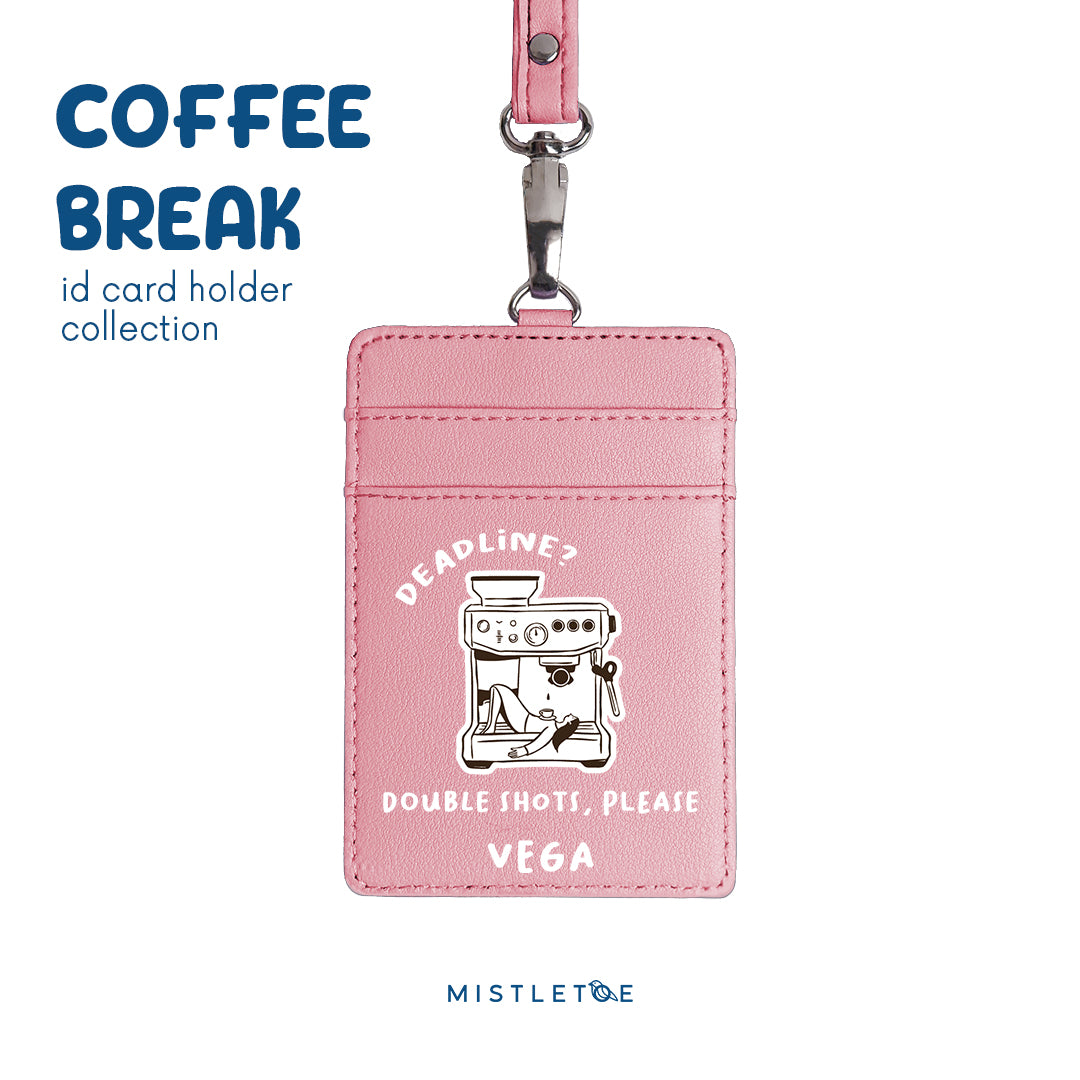 Double Shot - ID Card Holder - Blossom Pink