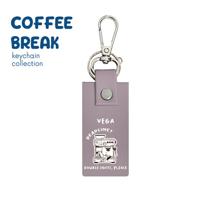 Double Shot - Keychain - Dusty Lavender