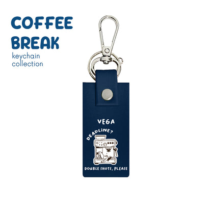 Double Shot - Keychain - Navy Blue