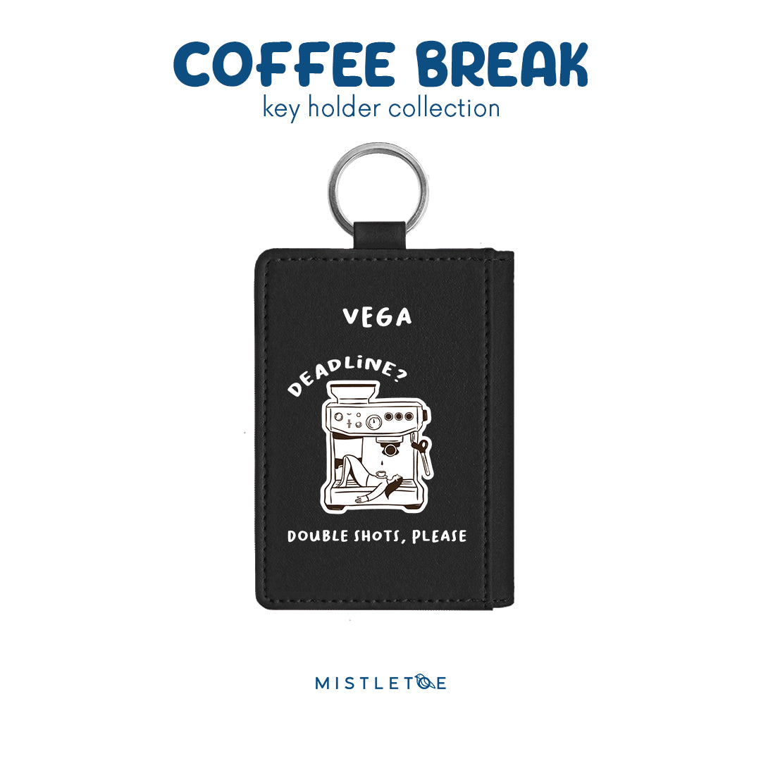 Double Shot - Key Holder - Charcoal Black