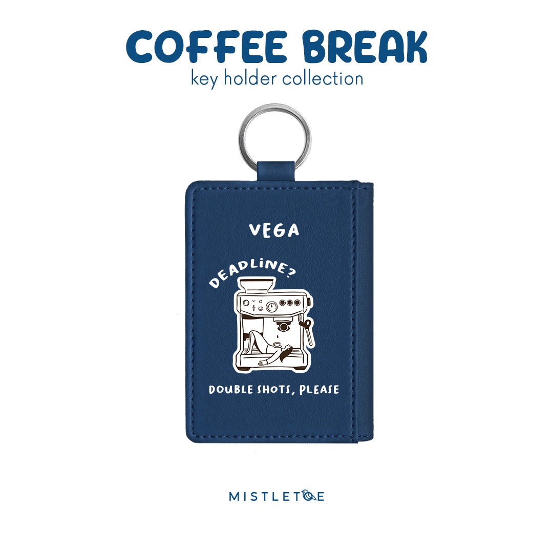 Double Shot - Key Holder - Navy Blue