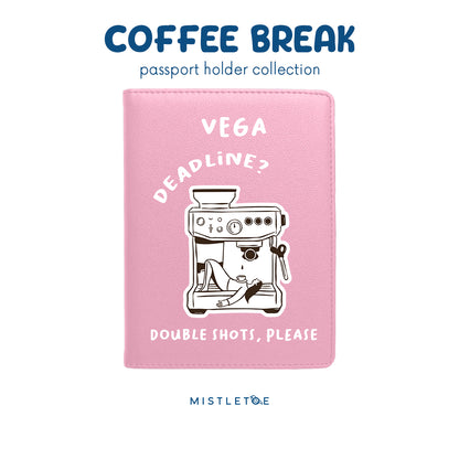 Double Shot - Passport Holder - Blossom Pink
