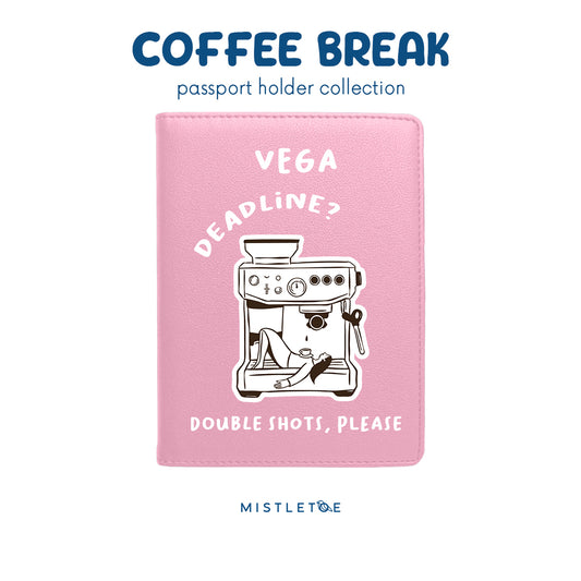 Double Shot - Passport Holder - Blossom Pink