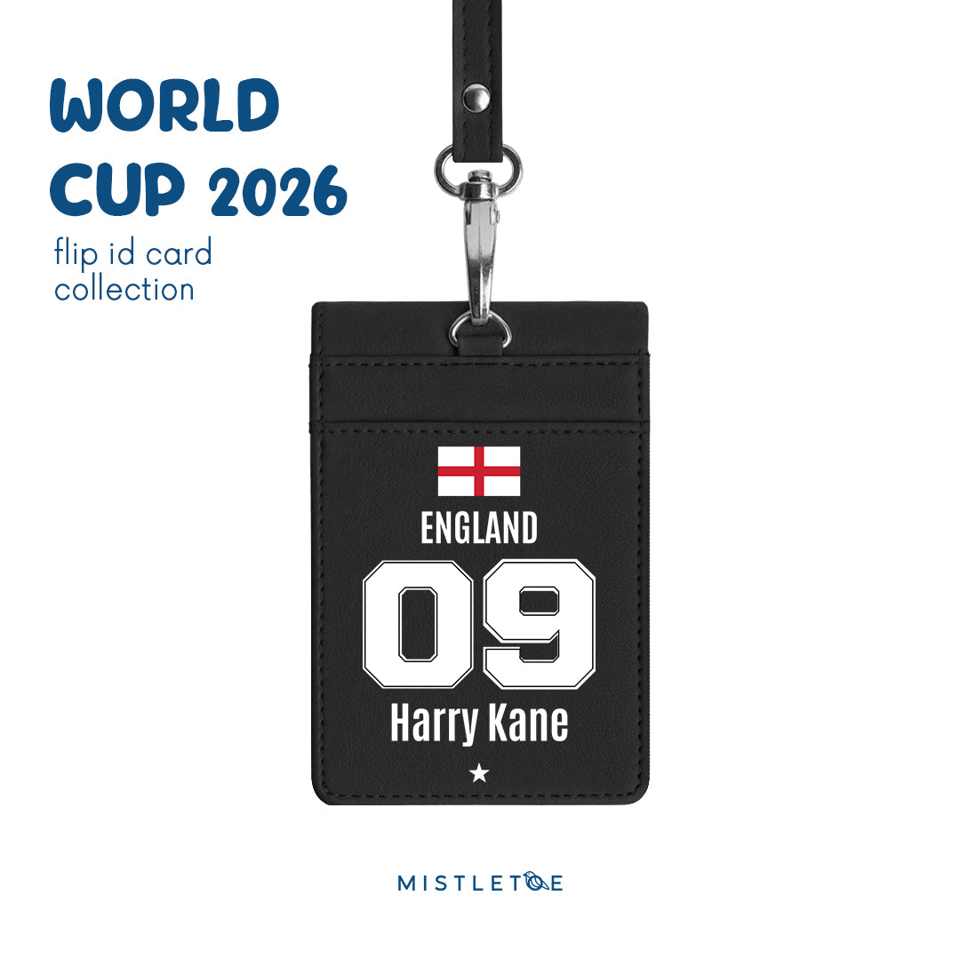 England - Flip ID Card | Lanyard