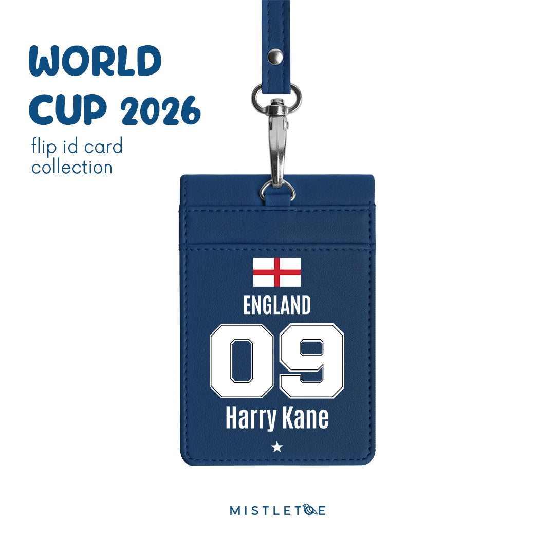 England - Flip ID Card | Lanyard