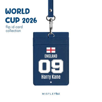 England - Flip ID Card | Lanyard