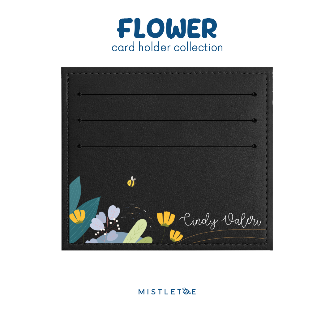 Flower Bee - Card Holder
